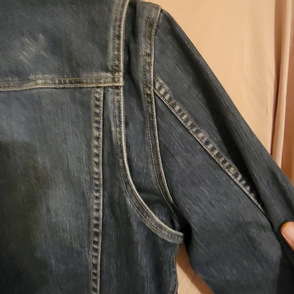 the Gap Vintage Stretch Blue Denim Jacket Size XL - Picture 11 of 13